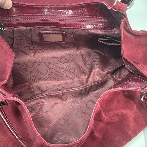 Furla Suede Shoulder bag - Picture 8 of 11